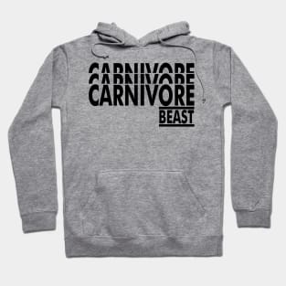 CARNIVORE BEAST Modern Style Original Design Hoodie